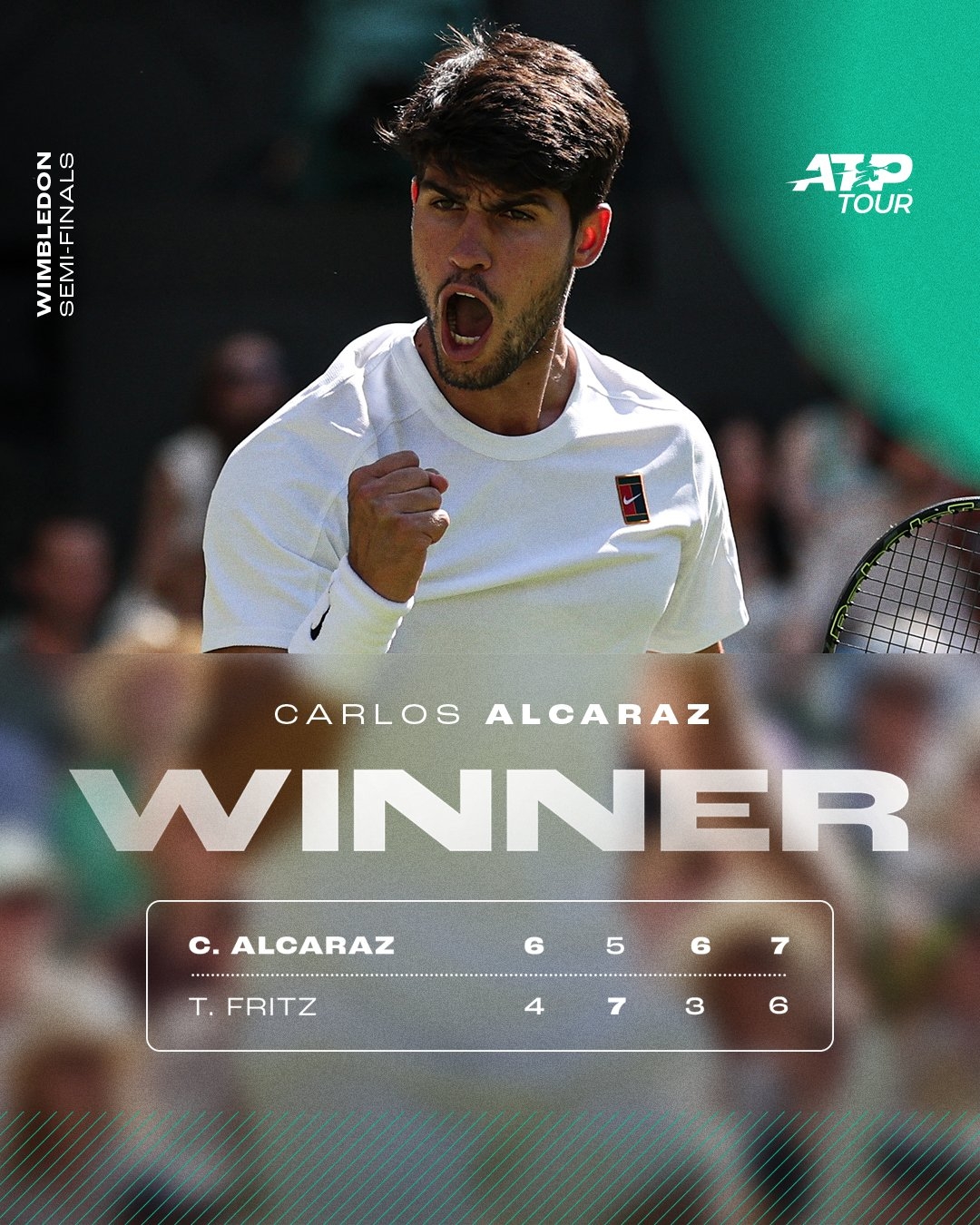 温网碾压年终总决赛,阿尔卡拉斯刷新纪录 温网碾压年终总决赛,阿尔卡拉斯刷新纪录